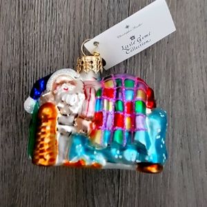 NWT Christopher Radko "A Short Winter's Nap" Ornament